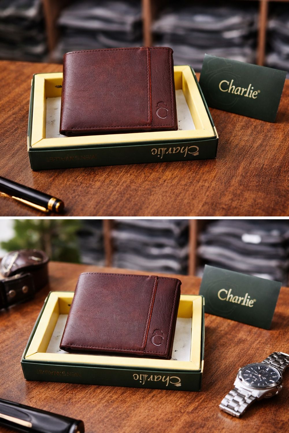 Charlie Leather Wallet 51270B