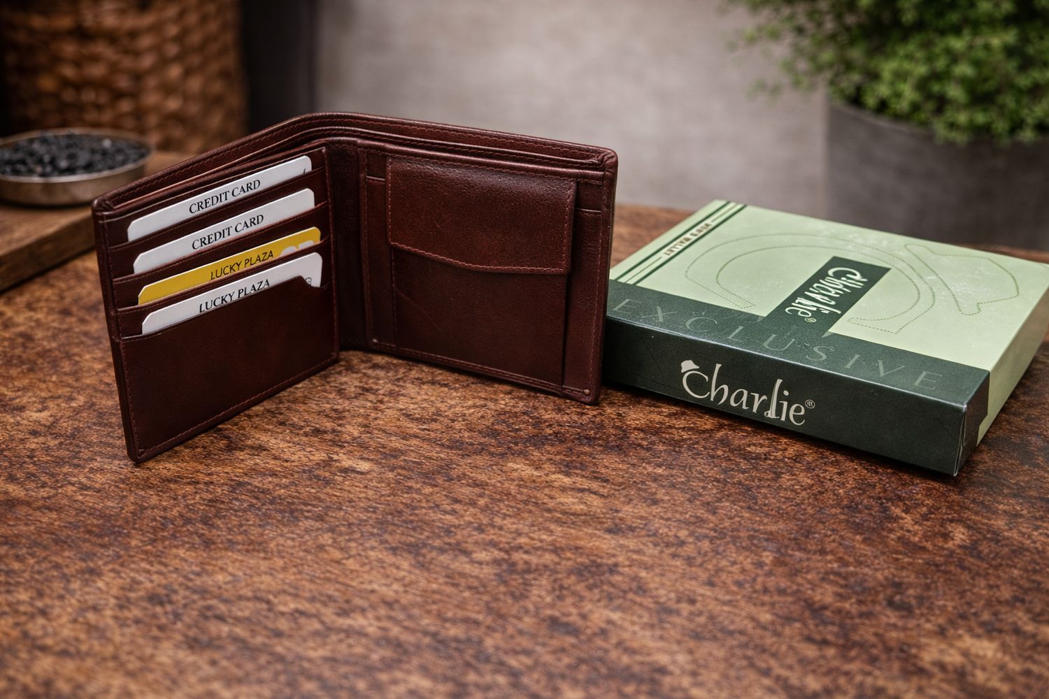 Charlie Premium Leather Wallet 21620B