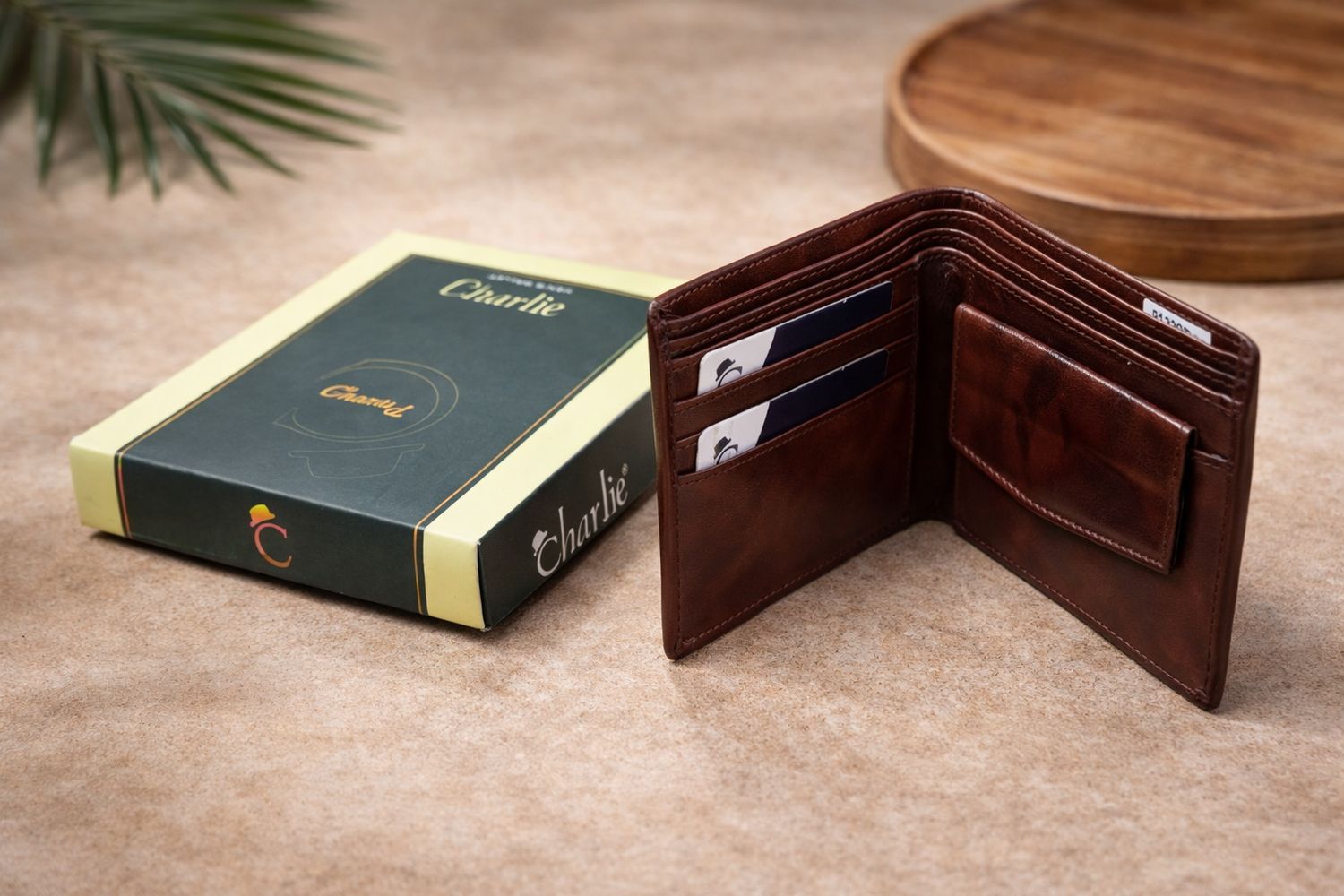 Charlie Antique Leather Wallet 91330B