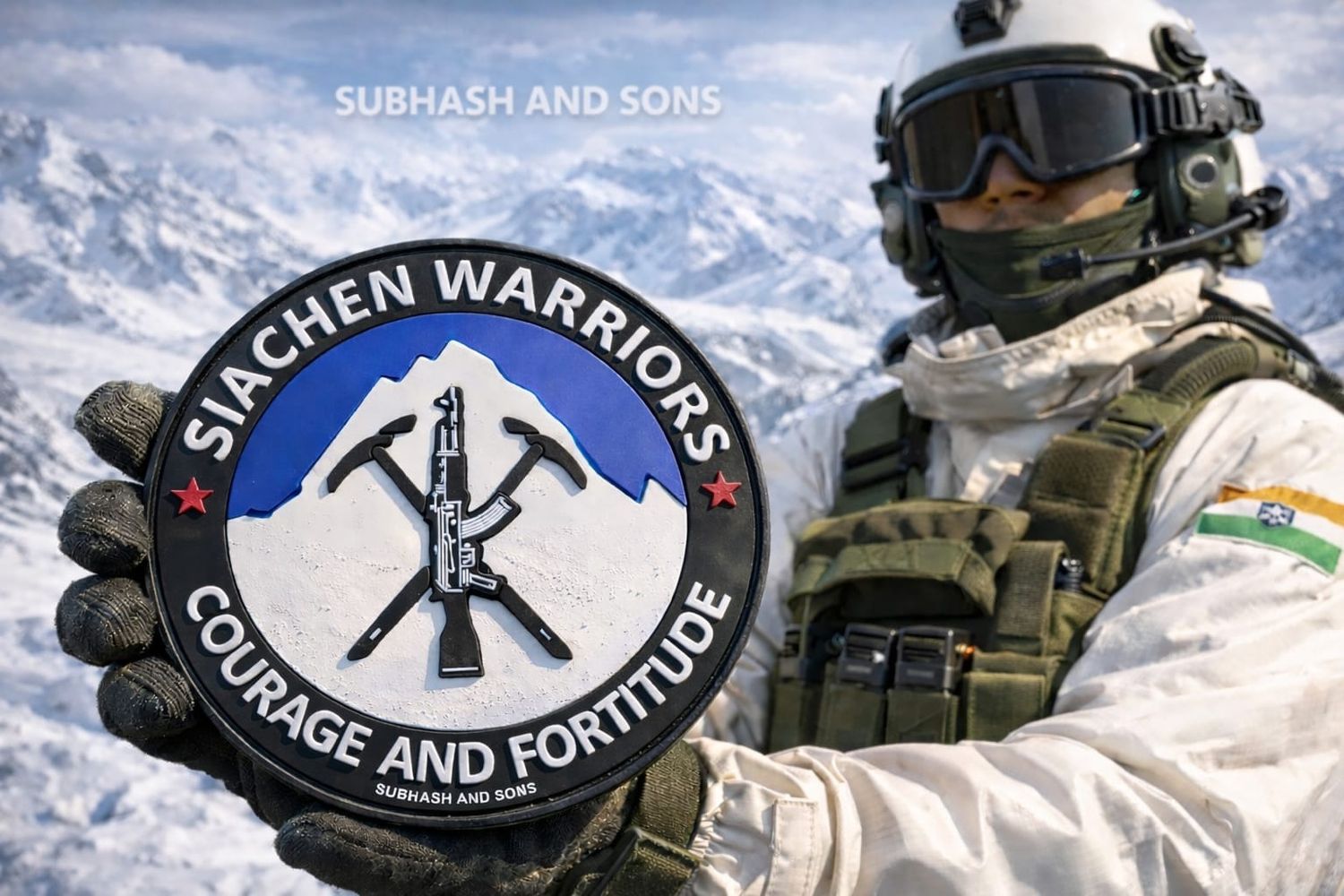 Siachen Warriors Silicon Patch