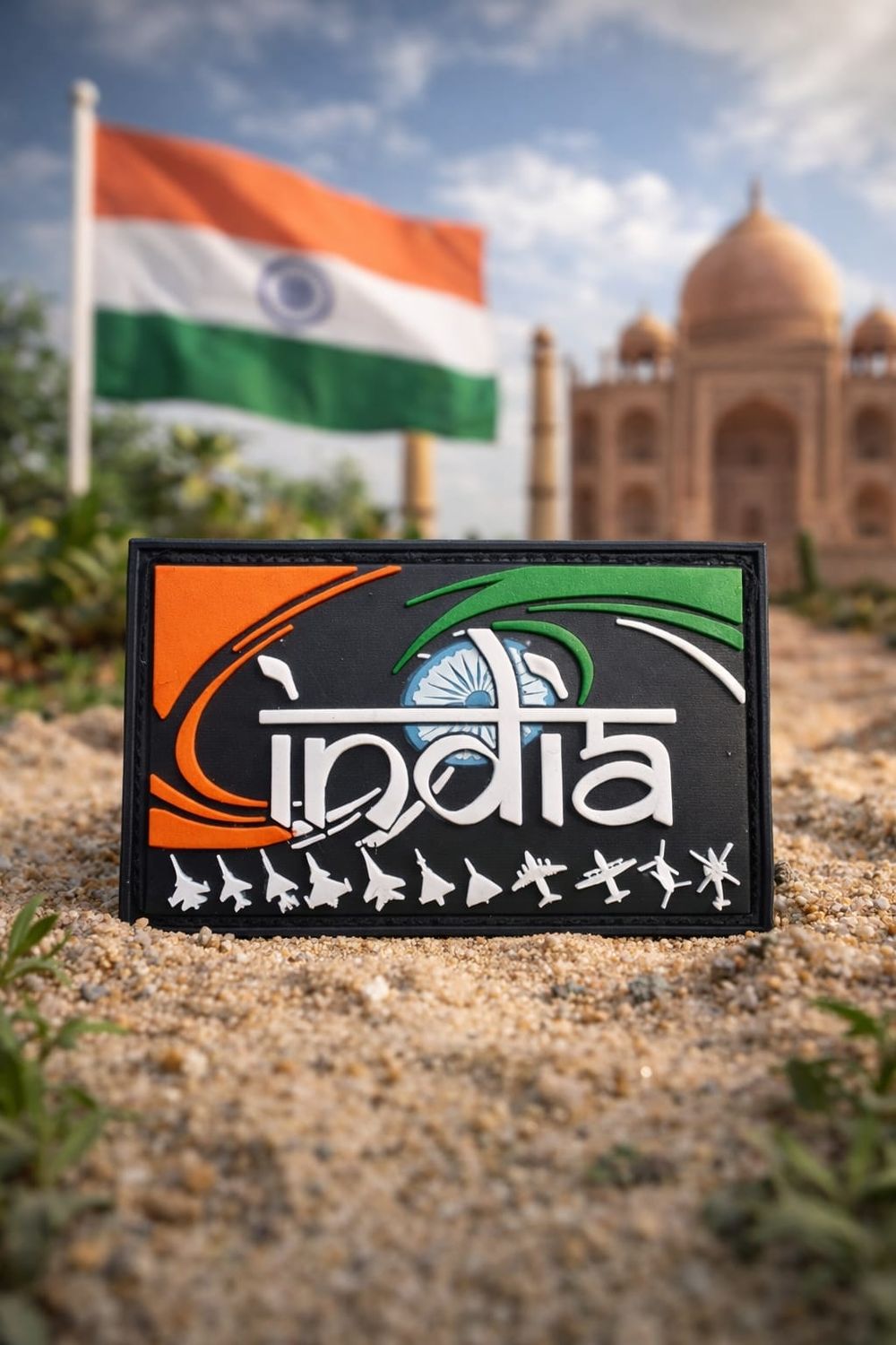 India Silicon Arm Patch