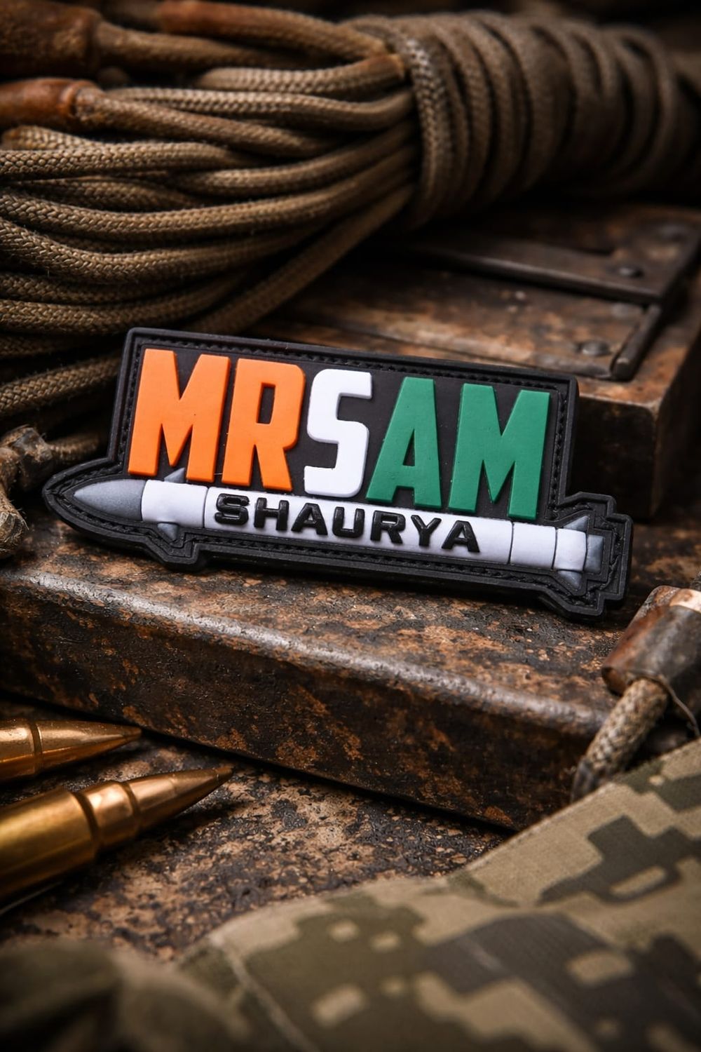 MRSAM Missile Silicon Arm Patch