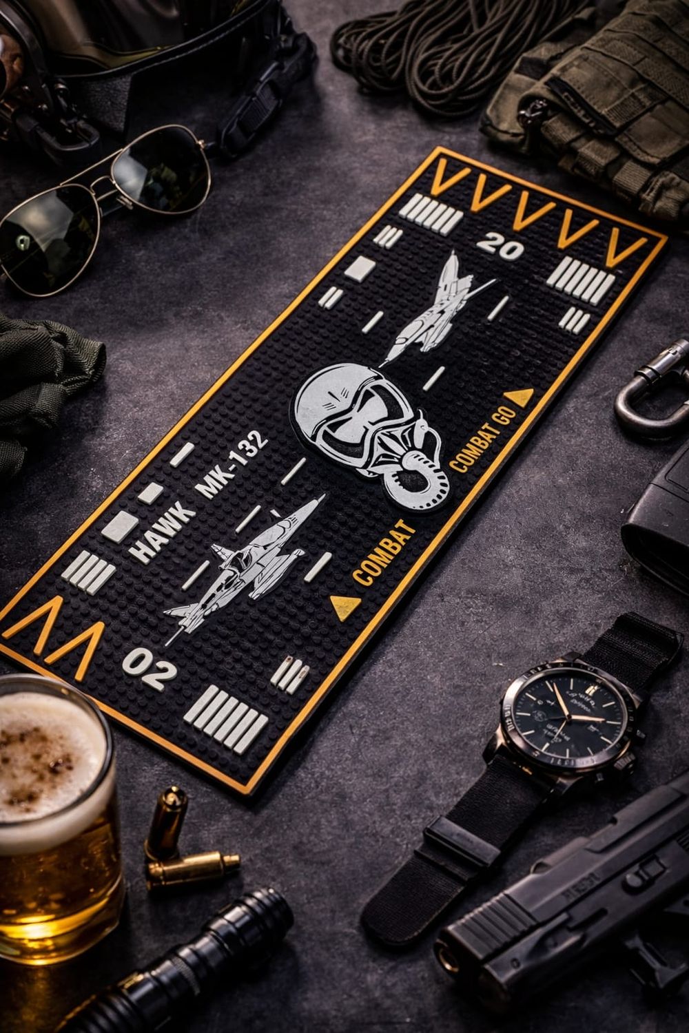 Hawk Silicon Car Dashboard Barmat