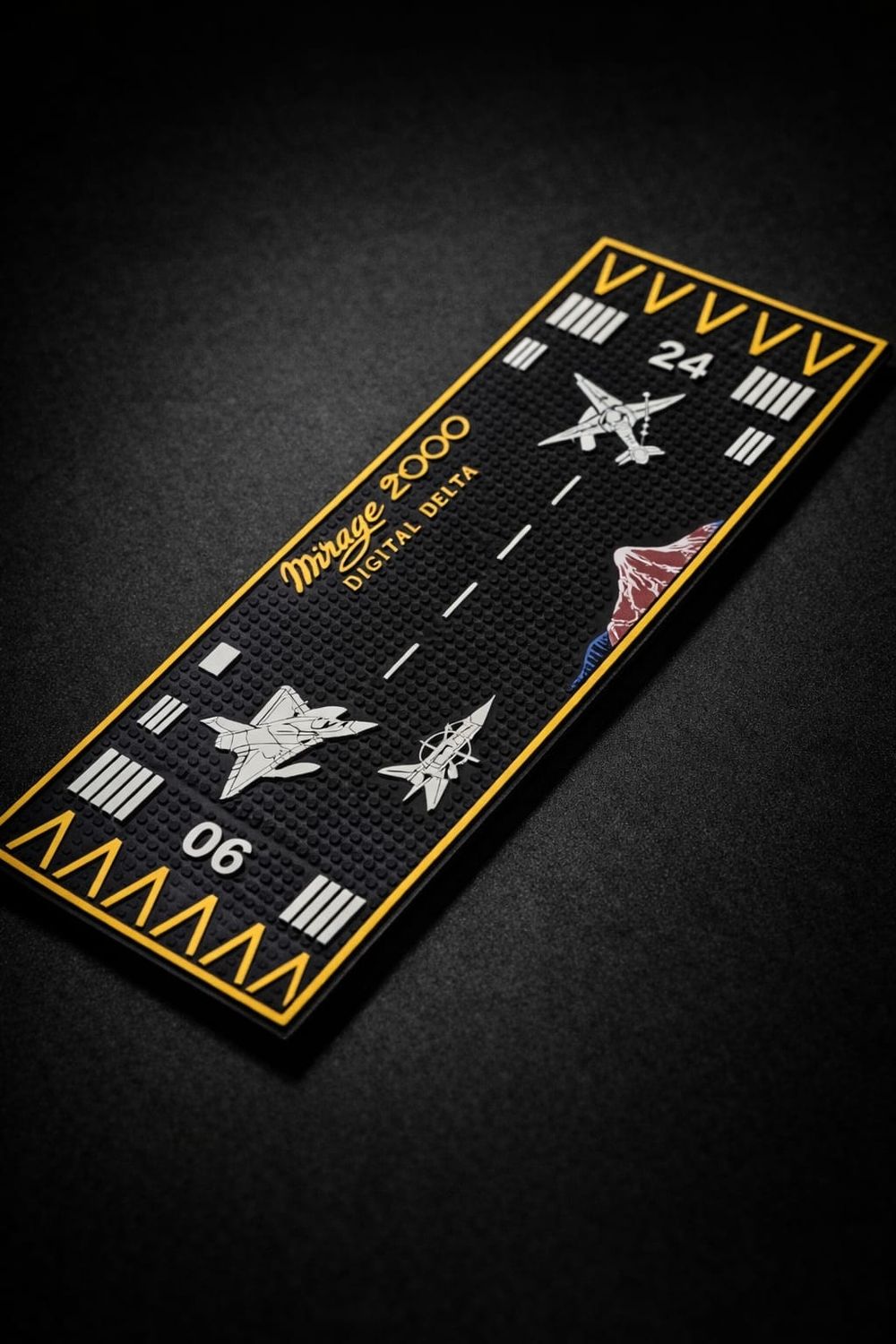 Mirage 2000 Silicon Car Dashboard Barmat