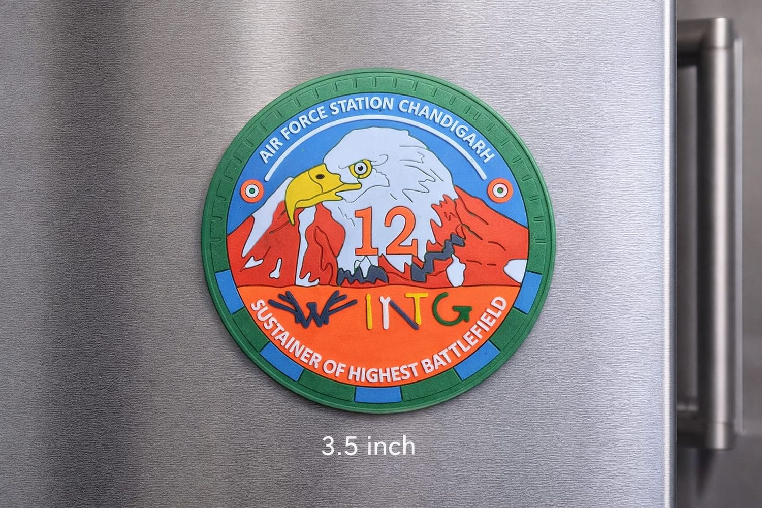 12 wing Silicon Fridge Magnet