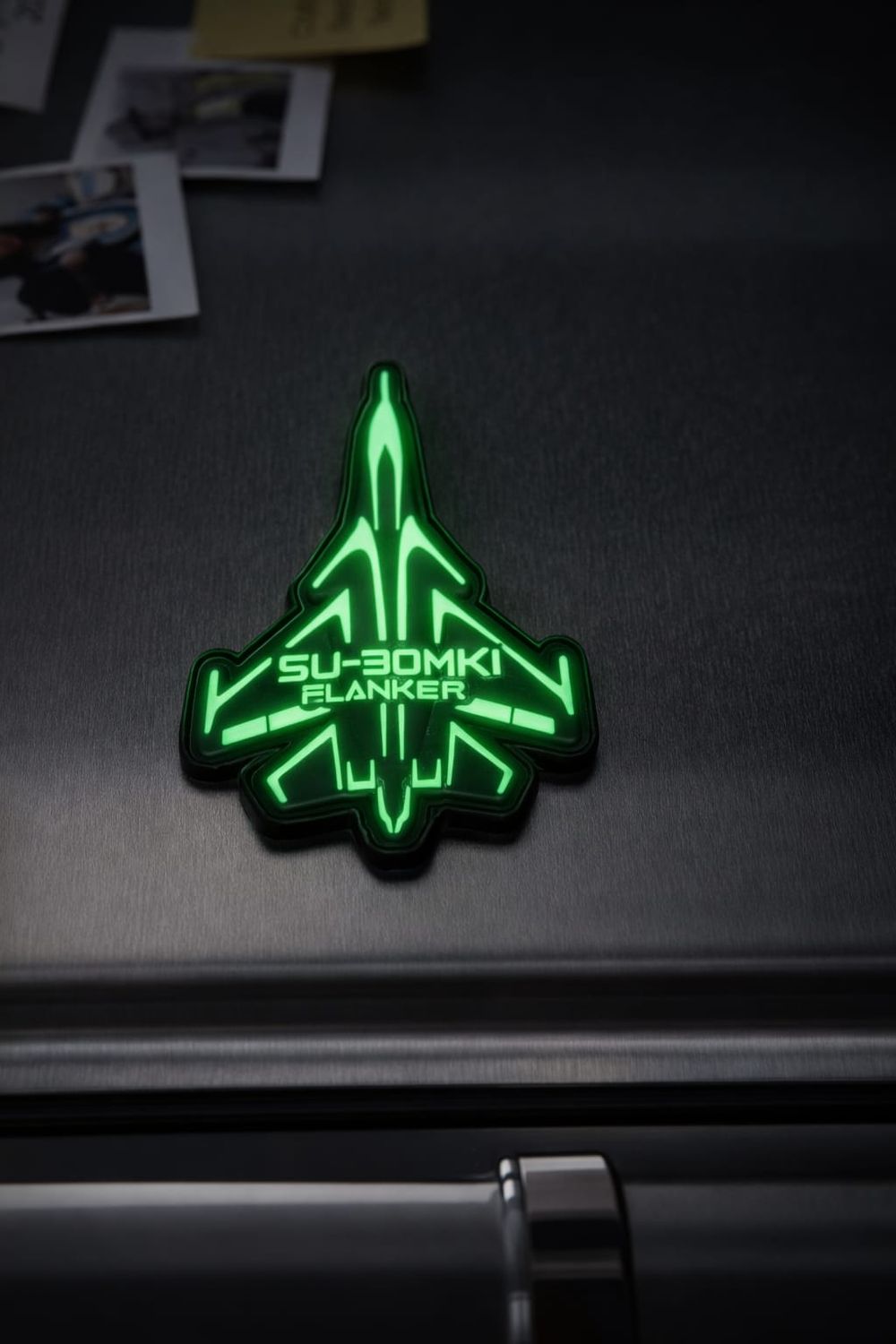 Su30 Mki shaped Radium Fridge magnet