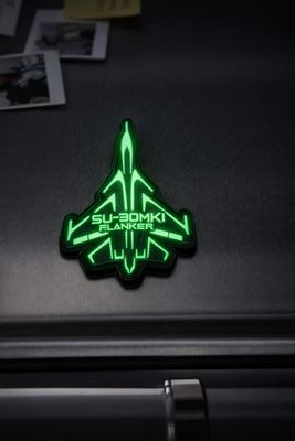 Su30 Mki shaped Radium Fridge magnet