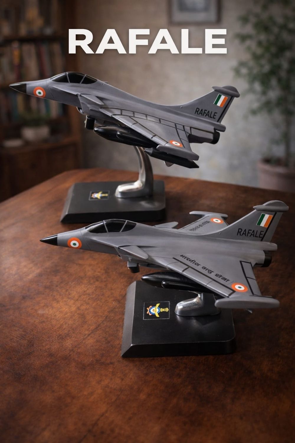 Rafale Fighter Aluminium Aircraft Model