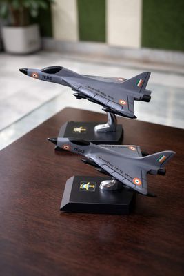 Tejas Fighter Aluminium Aircraft Model