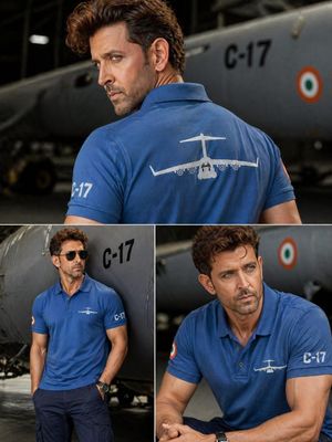 C17 globemaster matty collar t-shirt