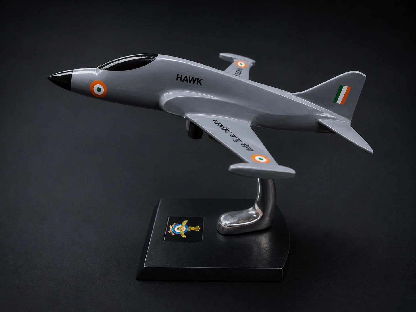 Hawk 8 inches aircraft aluminium Model