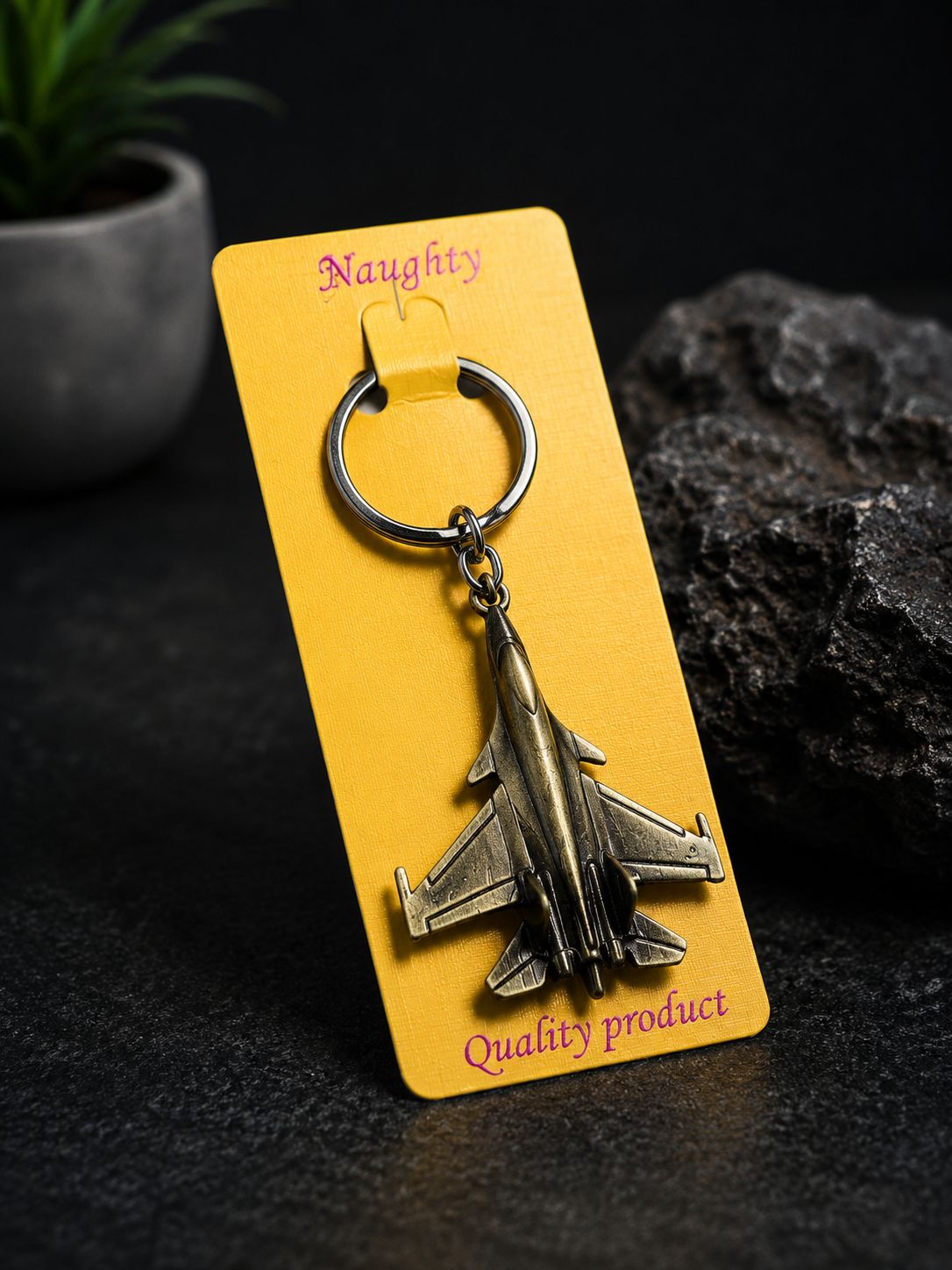 Naughty su30 Metal Keyring 