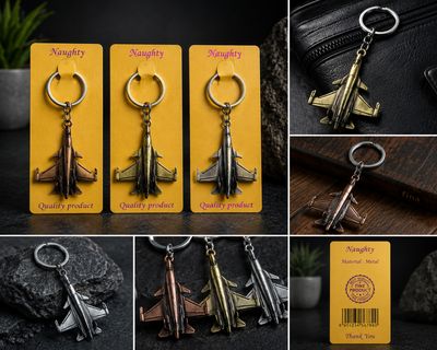 Naughty su30 Metal Keyring 