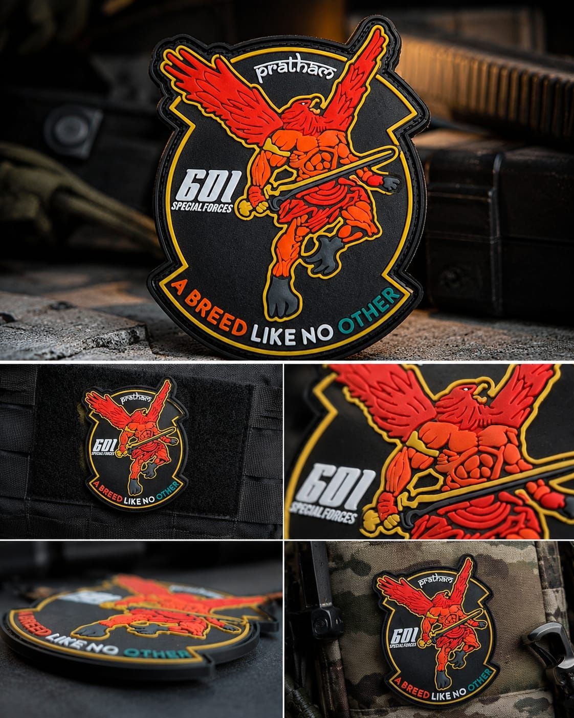 601 Special Force Rubber Patch
