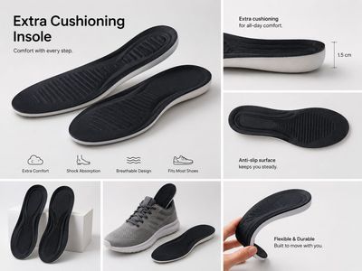 Premium Cushioning Insole KPU021