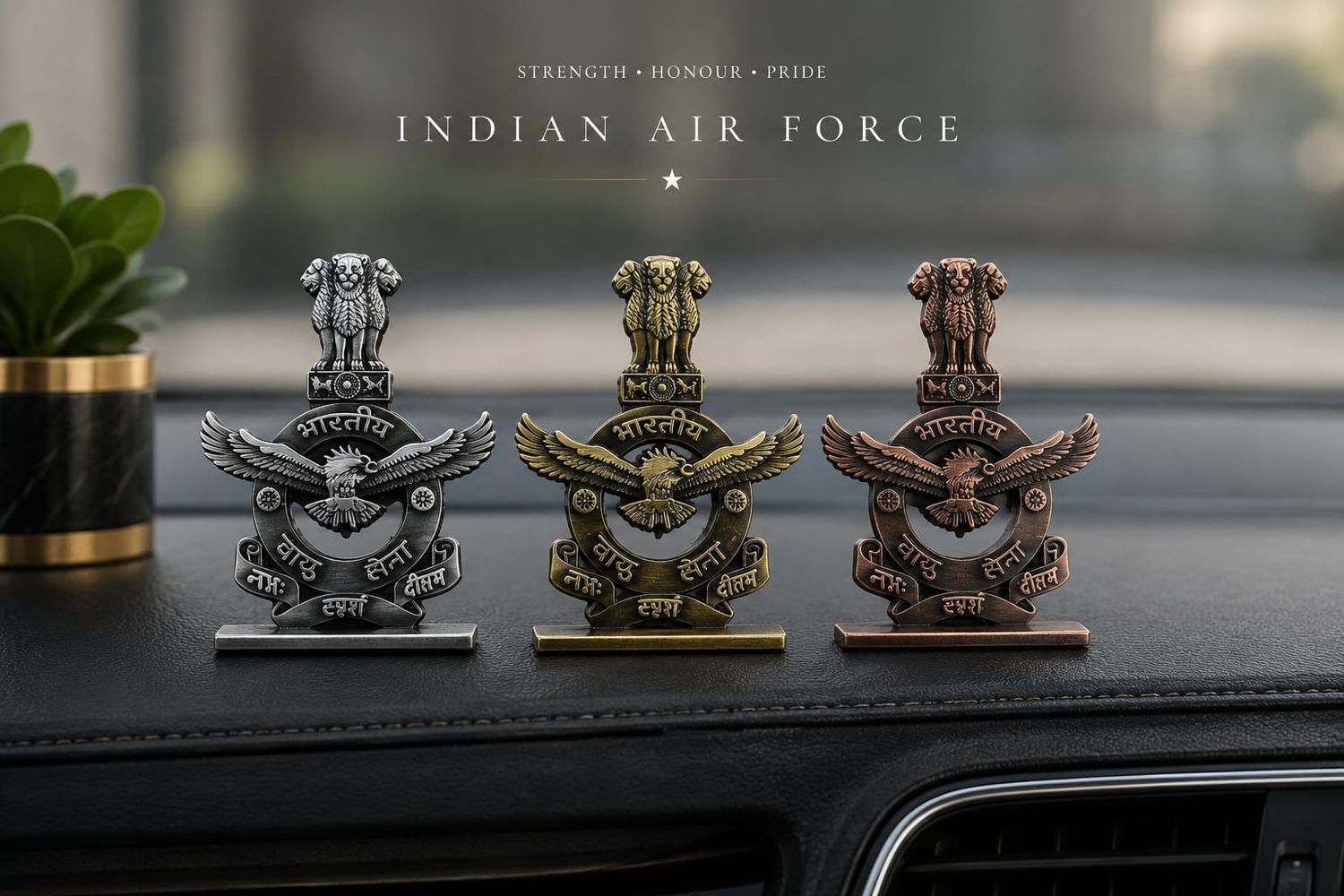 Airforce Logo Car Dashboard