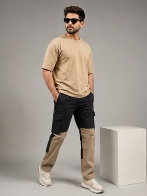 Himalyan Terry Crush Cargo &amp; Drop Shoulder Set