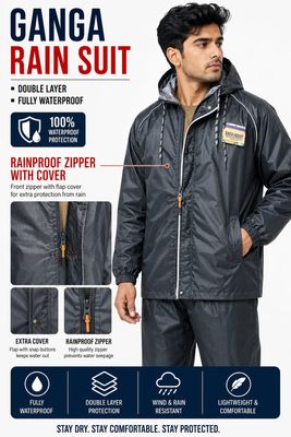 Ganga Double Layered Rainsuits