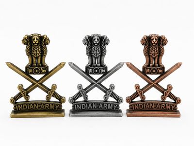 Indian Army Logo Car Dashboard