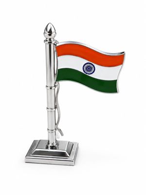Indian National Flat Metal Car Dashboard