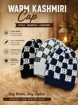Kashmiri woollen cap