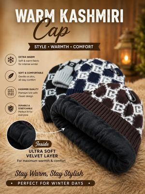 Kashmiri woollen cap