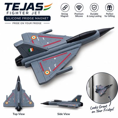 Tejas 3D Silicon Fridge Magnet
