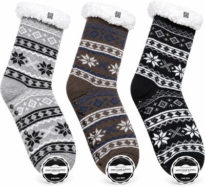 White Furr Socks