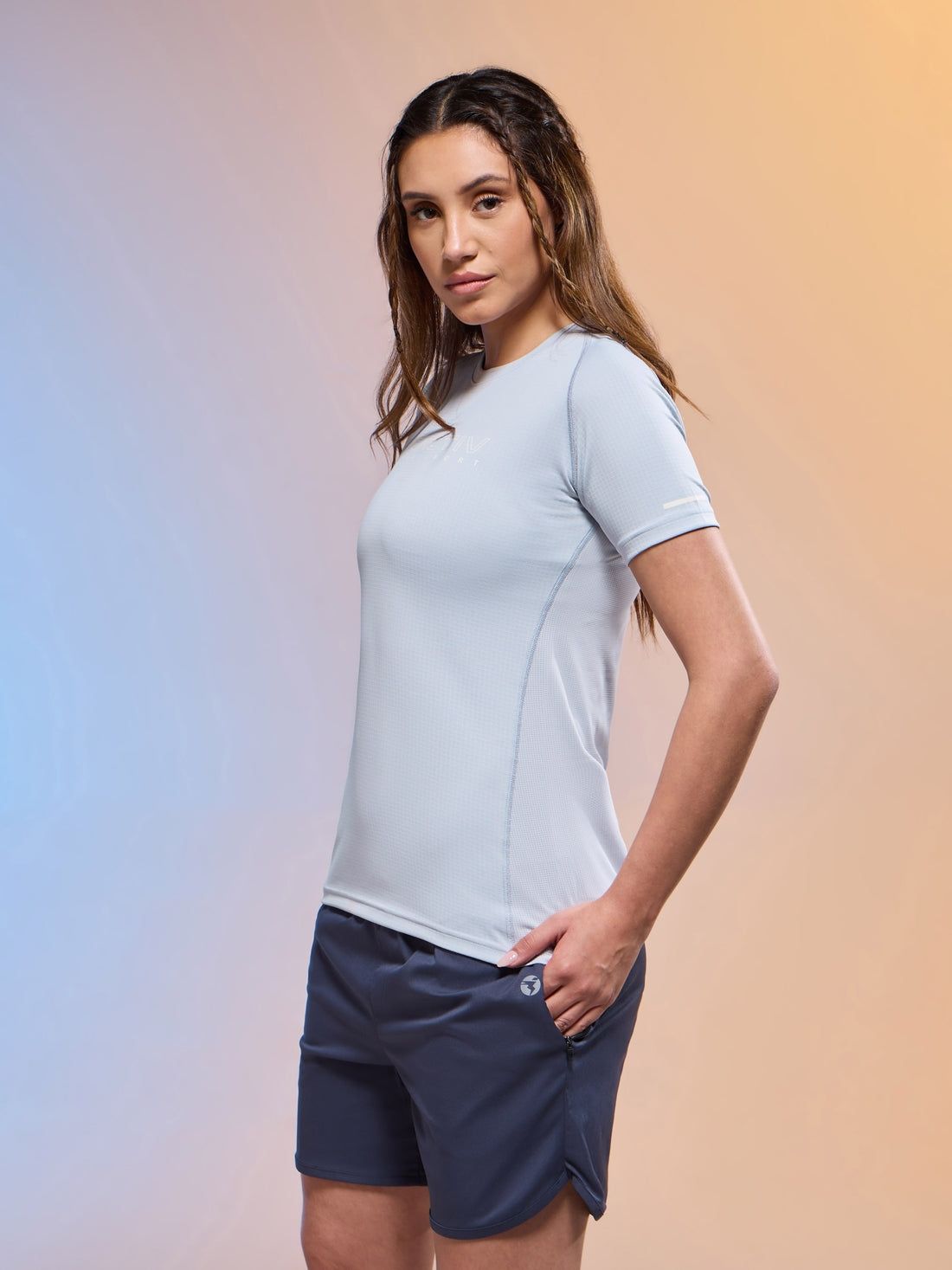 Technosports womens Regular Fit Long Top W153