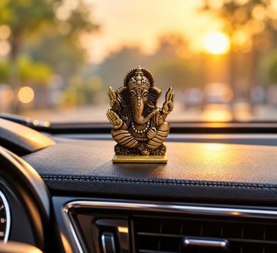 Ganesh Car Dashboard Idol