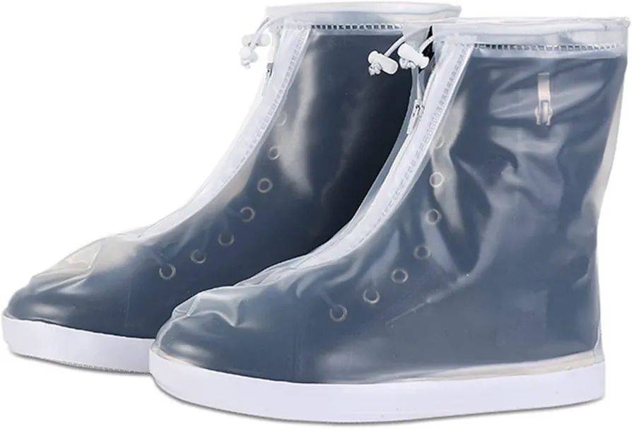 Zipper ankle silicon Shoe Cover