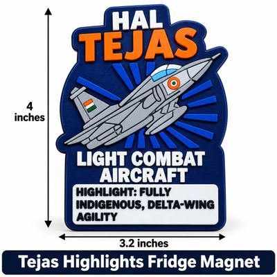 Tejas Highlights Fridge Magnet