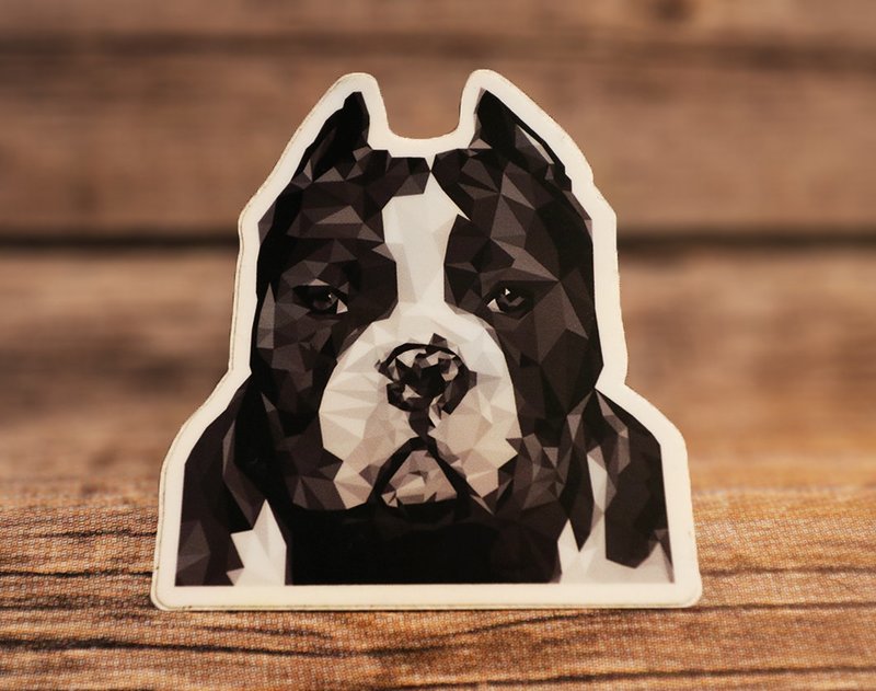 Geometric Bully Sticker