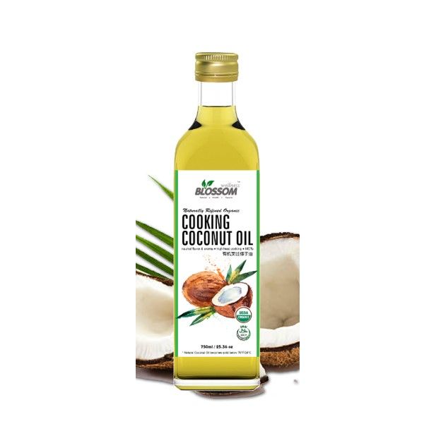 Blossom Wellness - Organic Coconut Cooking Oil (750ml)