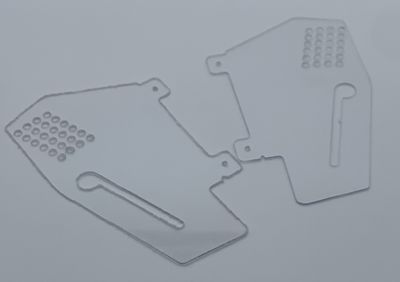 Fat Guy Flat Top Wing Mounts GFRP