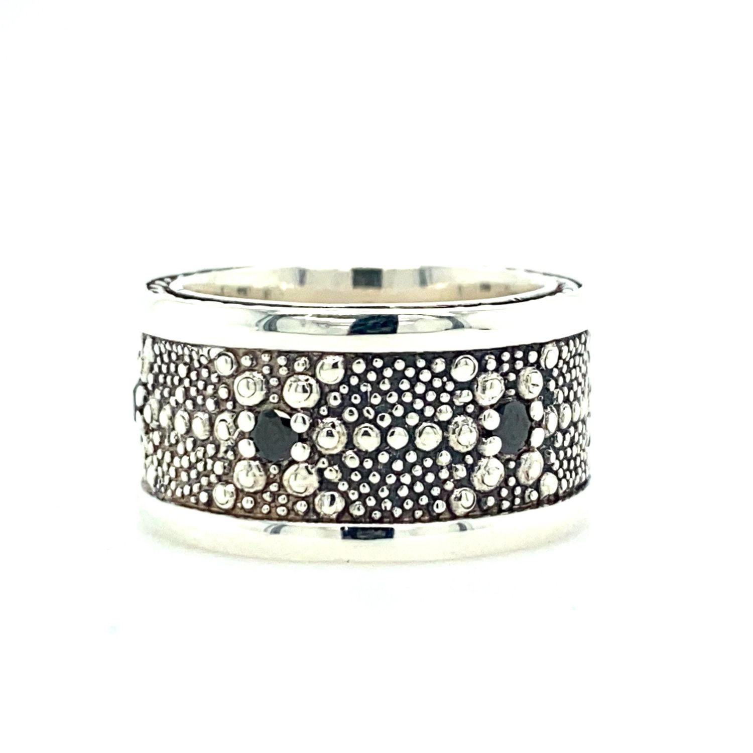 VAE-Sterling 22.7g D-0.12ctw David Yurman Ring