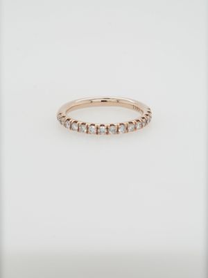 NAE-14KR 2.72g .40ctw Diamond Stackable Band (size 6)