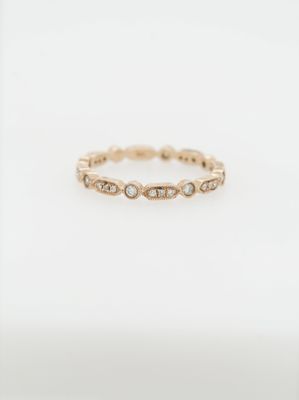 ATB-14KR 1.8g .24ctw Diamond Stackable Band (size 7)