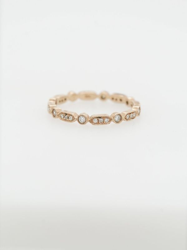 ATB-14KR 1.8g .24ctw Diamond Stackable Band (size 7)