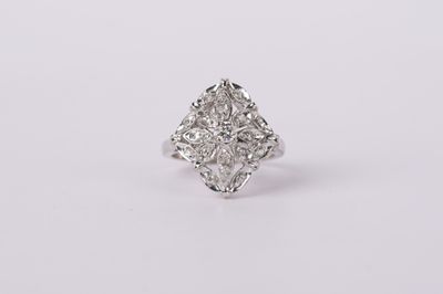 ATT-14KW 6.0g .40ctw Diamond Estate Ring (size 6)