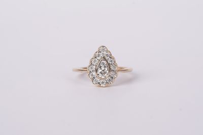 AER-10KY 2.5g .25ctw Diamond Fashion Ring (size 7)