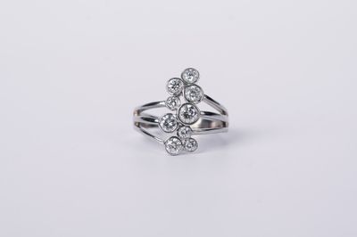 BDVX-14KW 6.4g 1.00ctw Diamond Bezel Fashion Ring (size 7)