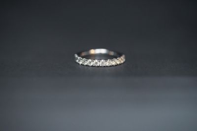 RIA- 14KW 2.40g .75ctw Diamond U-Prong Stackable Band (size 6.5)