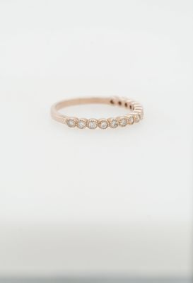 NVR-14KR 1.5g .26ctw Diamond Stackable Band (size 6)