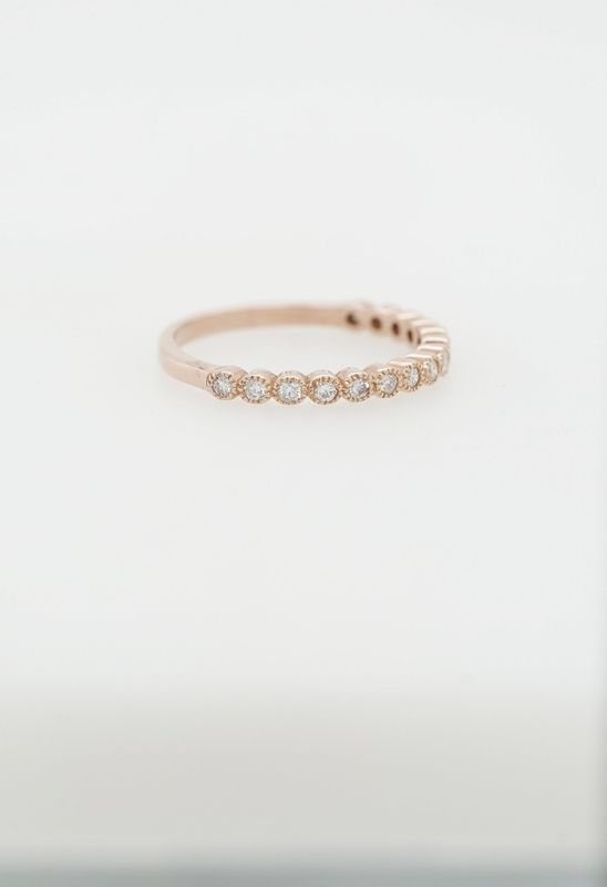 NVR-14KR 1.5g .26ctw Diamond Stackable Band (size 6)
