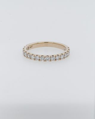 DLI- 14KY 2.4g .80ctw Diamond U-Prong Stackable Band (size 7)