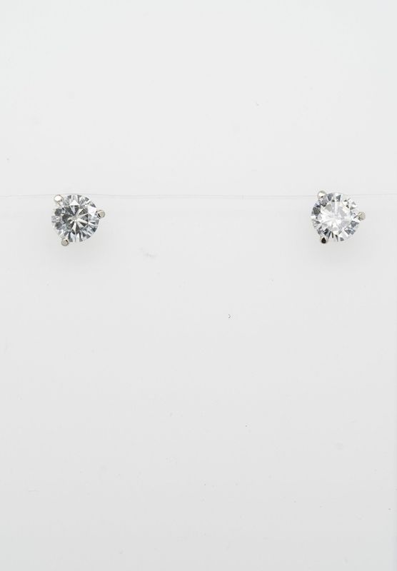 BTT- 14KW .68ctw H/SI1 Round Diamond Stud Earrings