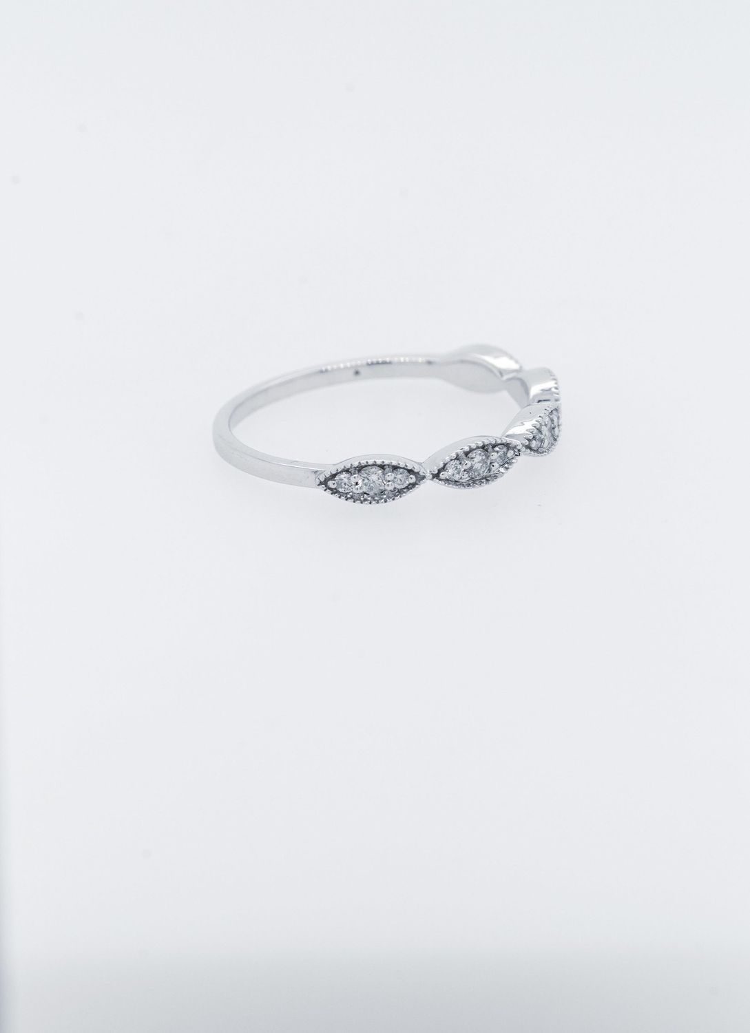 NEA- 14KW 2.10g .23ctw Diamond Stackable Band (size 6.5)