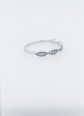 NEA- 14KW 2.10g .23ctw Diamond Stackable Band (size 6.5)