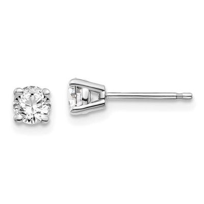ETP- 14KW .63g .60ctw H-I/VS2-SI1 Round Diamond Stud Earrings